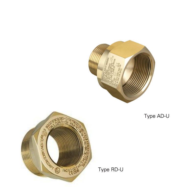 ADU100530 Redapt ATEX IECEx CSA CE 认证防爆转换接头